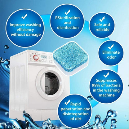 Washing Machine Deep Cleaning Tablets PACK OF 50 pieces🔥 (Limited Stock 🔥🔥)